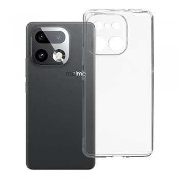 Transparentní kryt 2 mm s ochranou fotoaparátu pro Realme 16 Pro Plus 5G