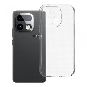 Transparentní kryt 2 mm s ochranou fotoaparátu pro Realme 16 Pro 5G