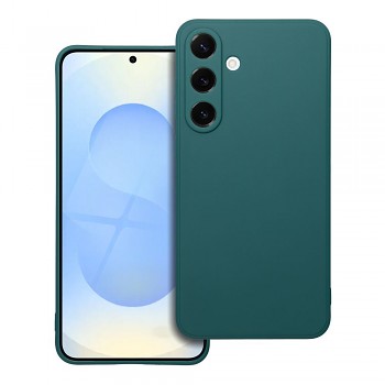 Matný kryt pro Samsung S25 Plus tmavě zelený