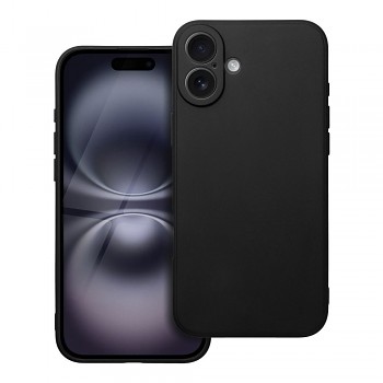 Matný kryt pro iPhone 16 Plus černý