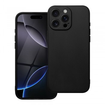 Matný kryt pro iPhone 16 Pro Max černý