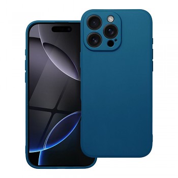 Matný kryt pro iPhone 16 Pro Max modrý