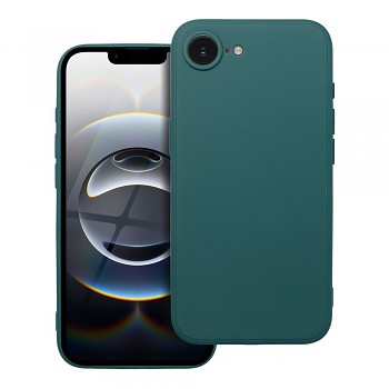 Matný kryt pro iPhone 16e (SE 4 2025) / 17e tmavě zelený