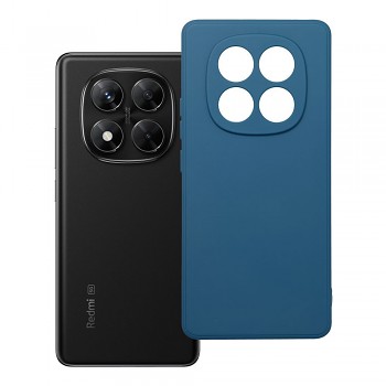 Matný kryt pro Xiaomi Redmi Note 14 Pro 4G modrý