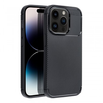 Kryt Carbon Premium pro iPhone 14 Pro černý