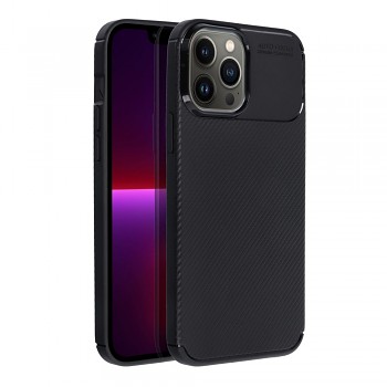 Kryt Carbon Premium pro iPhone 13 Pro černý