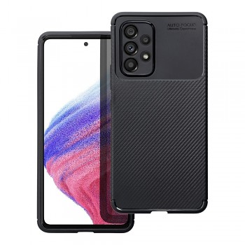 Kryt Carbon Premium pro Samsung A14 5G / A14 4G černý