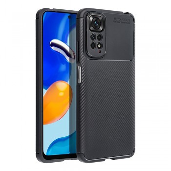 Kryt Carbon Premium pro Xiaomi Redmi Note 9 černý