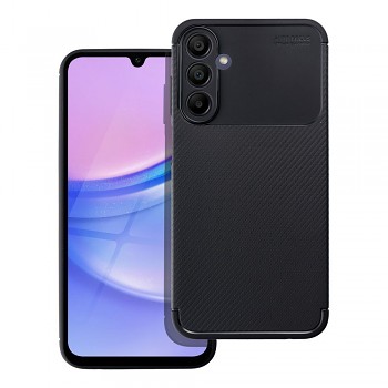 Kryt Carbon Premium pro Samsung A15 5G / A15 4G černý