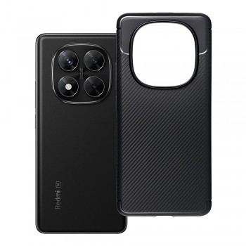 Kryt Carbon Premium pro Xiaomi Redmi Note 14 Pro Plus 5G černý