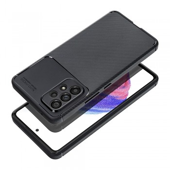 Kryt Carbon Premium pro Samsung S25 Edge černý