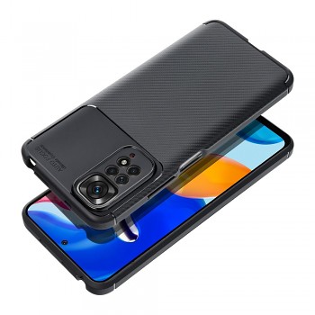 Kryt Carbon Premium pro Xiaomi Redmi Note 14 Pro 4G černý