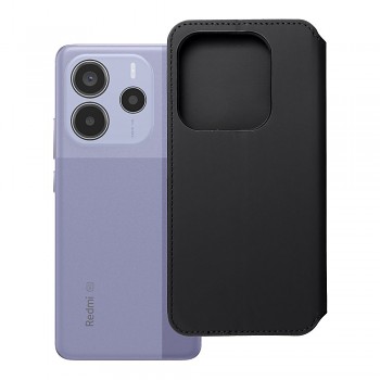 Knížkové pouzdro Dual Pocket Book pro Xiaomi Redmi Note 14 5G černé