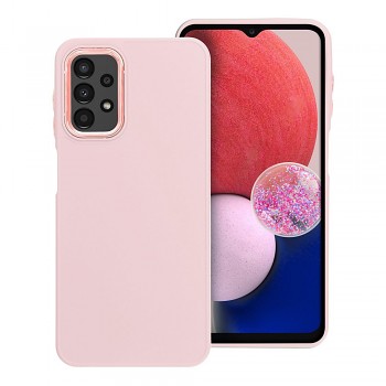Kryt Frame pro Samsung A13 4G pudrově růžový