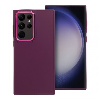 Kryt Frame pro Samsung S23 Ultra fialový