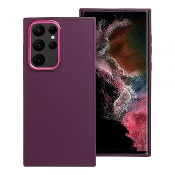 Kryt Frame pro Samsung S22 Ultra fialový