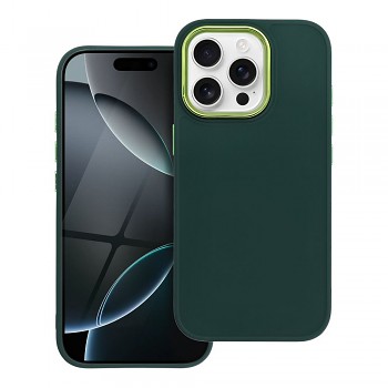 Kryt Frame pro iPhone 16 Pro zelený