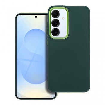 Kryt Frame pro Samsung S25 zelený