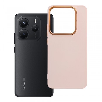 Kryt Frame pro Xiaomi Redmi Note 14 5G pudrově růžový