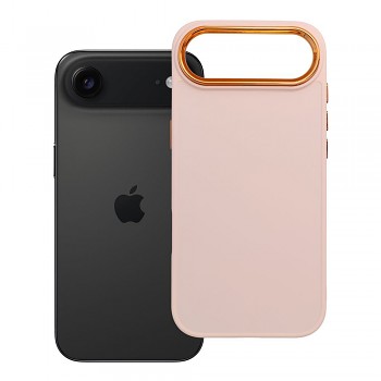 Kryt Frame pro iPhone 17 Air pudrově růžový
