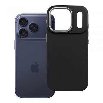 Kryt Frame pro iPhone 17 Pro / 18 Pro (nízký okraj kolem fotoaparátu) černý