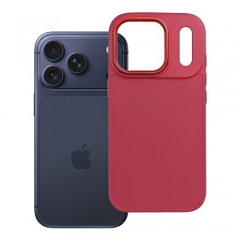 Kryt Frame pro iPhone 17 Pro / 18 Pro (nízký okraj kolem fotoaparátu) purpurový