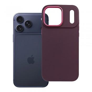 Kryt Frame pro iPhone 17 Pro Max / 18 Pro Max (nízký okraj kolem fotoaparátu) fialový