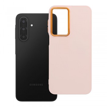 Kryt Frame pro Samsung A17 / A18 pudrově růžový