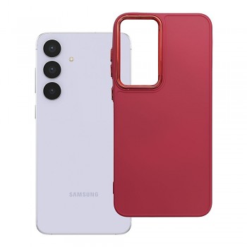 Kryt Frame pro Samsung S25 FE purpurový