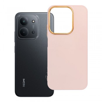Kryt Frame pro Xiaomi Redmi 15C (173.16 x 81.07 x 8.2) pudrově růžový
