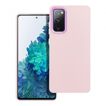 Kryt Frame pro Samsung S20 FE / S20 FE 5G pudrově růžový