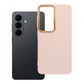 Kryt Frame pro Samsung S26 pudrově růžový