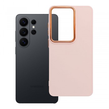 Kryt Frame pro Samsung S26 Ultra pudrově růžový