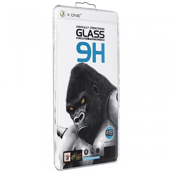 X-ONE ochranné tvrzené sklo 3D Full Cover kompatibilní s krytem a snímačem otisků prstů pro Samsung Galaxy S23 Ultra