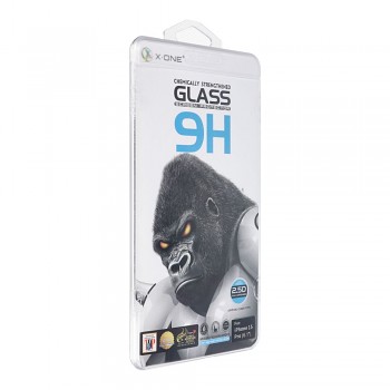 X-ONE ochranné tvrzené sklo Full Cover Extra Strong čiré 9H pro iPhone 15 Pro