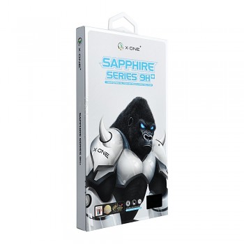 X-ONE safírové ochranné sklo 2.5D Full Cover pro iPhone 15 Pro