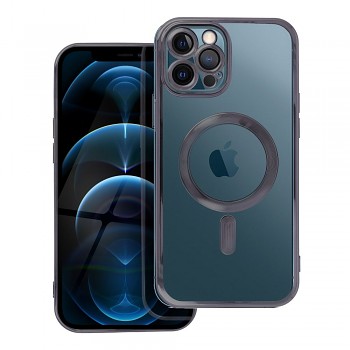 Kryt Electro Mag kompatibilní s MagSafe pro iPhone 12 Pro Max černý