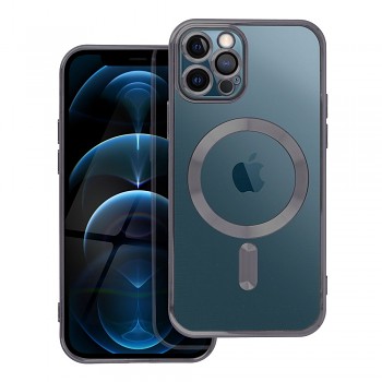 Kryt Electro Mag kompatibilní s MagSafe pro iPhone 12 Pro černý