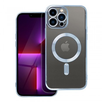Kryt Electro Mag kompatibilní s MagSafe pro iPhone 13 Pro Max modrý