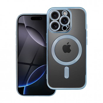 Kryt Electro Mag kompatibilní s MagSafe pro iPhone 16 Pro modrý