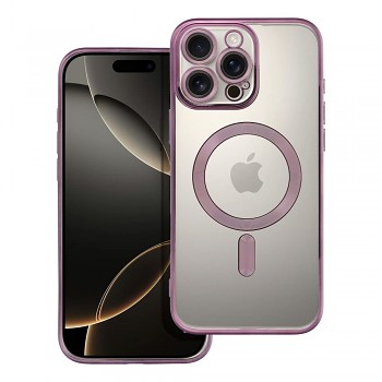 Kryt Electro Mag kompatibilní s MagSafe pro iPhone 16 Pro Max fialový