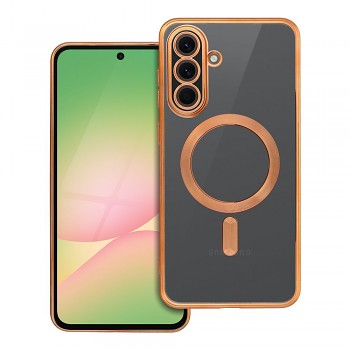Kryt Electro Mag kompatibilní s MagSafe pro Samsung A56 zlatý