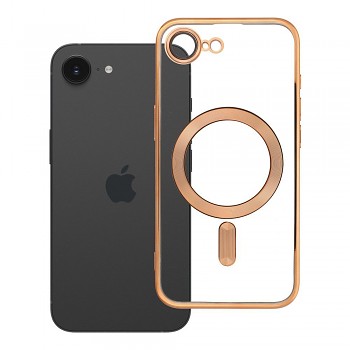 Kryt Electro Mag kompatibilní s MagSafe pro iPhone 16e (SE 4 2025) / 17e zlatý