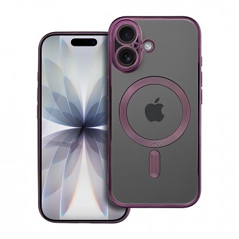Kryt Electro Mag kompatibilní s MagSafe pro iPhone 17 fialový