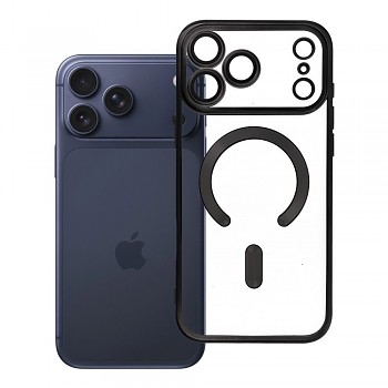 Kryt Electro Mag kompatibilní s MagSafe pro iPhone 17 Pro Max / 18 Pro Max (nízký okraj kolem fotoaparátu) černý