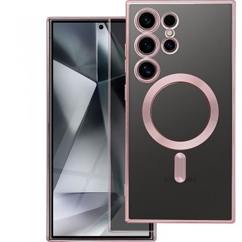 Kryt Electro Mag kompatibilní s MagSafe pro Xiaomi Redmi 15C (173.16 x 81.07 x 8.2) růžově zlatý