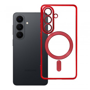 Kryt pro Samsung S26 Electro Mag Cover kompatibilní s MagSafe červený