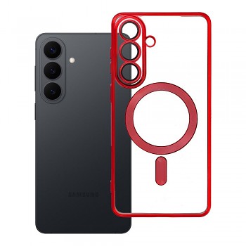 Kryt pro Samsung S26 PLUS Electro Mag Cover kompatibilní s MagSafe červený