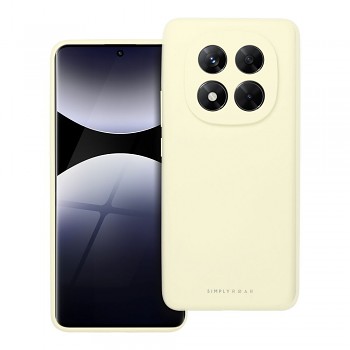 ROAR kryt CLOUD SKIN pro XIAOMI Redmi Note 14 Pro 5G světle žlutý
