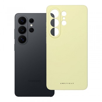 ROAR kryt CLOUD SKIN pro SAMSUNG S26 Ultra 5G světle žlutý